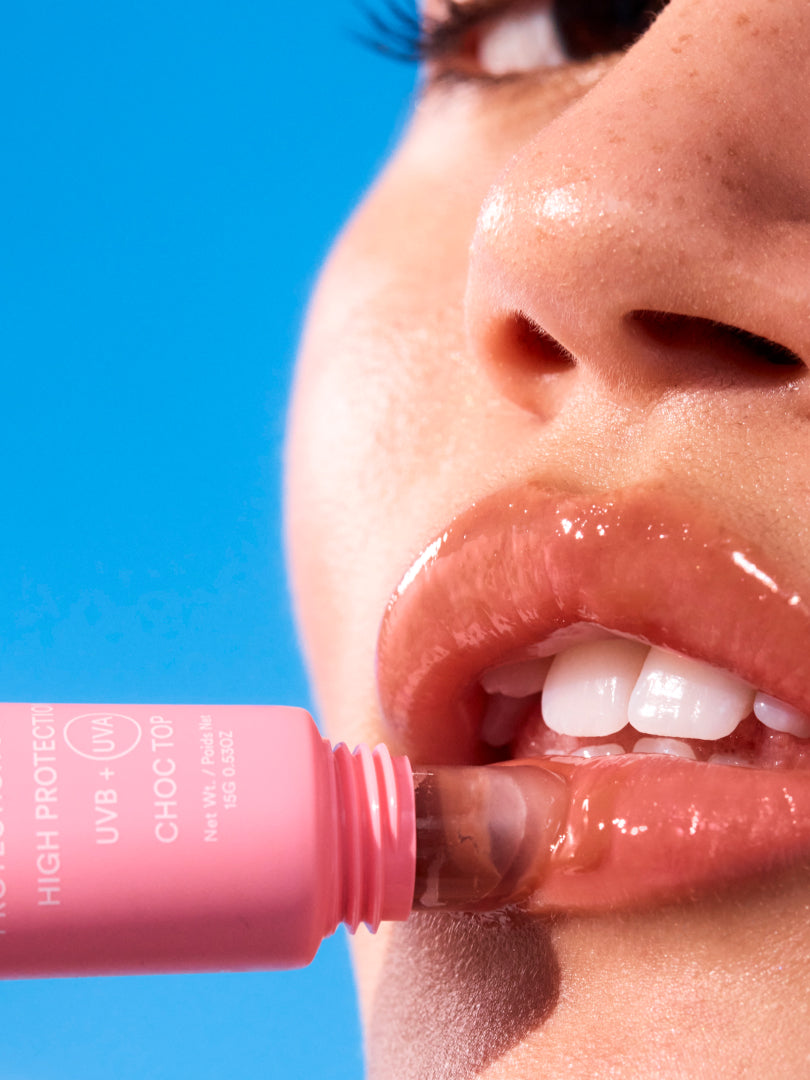 Sheen Hydrating lip balm Choc Top SPF50