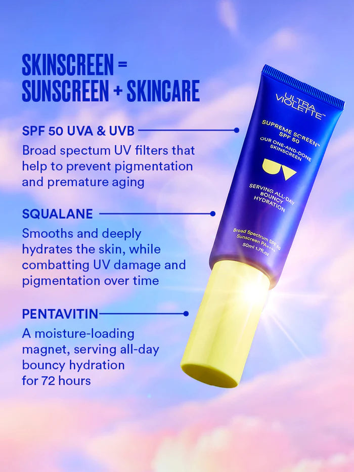 Supreme Hydrating Facial SPF 50 Screen 50ml
